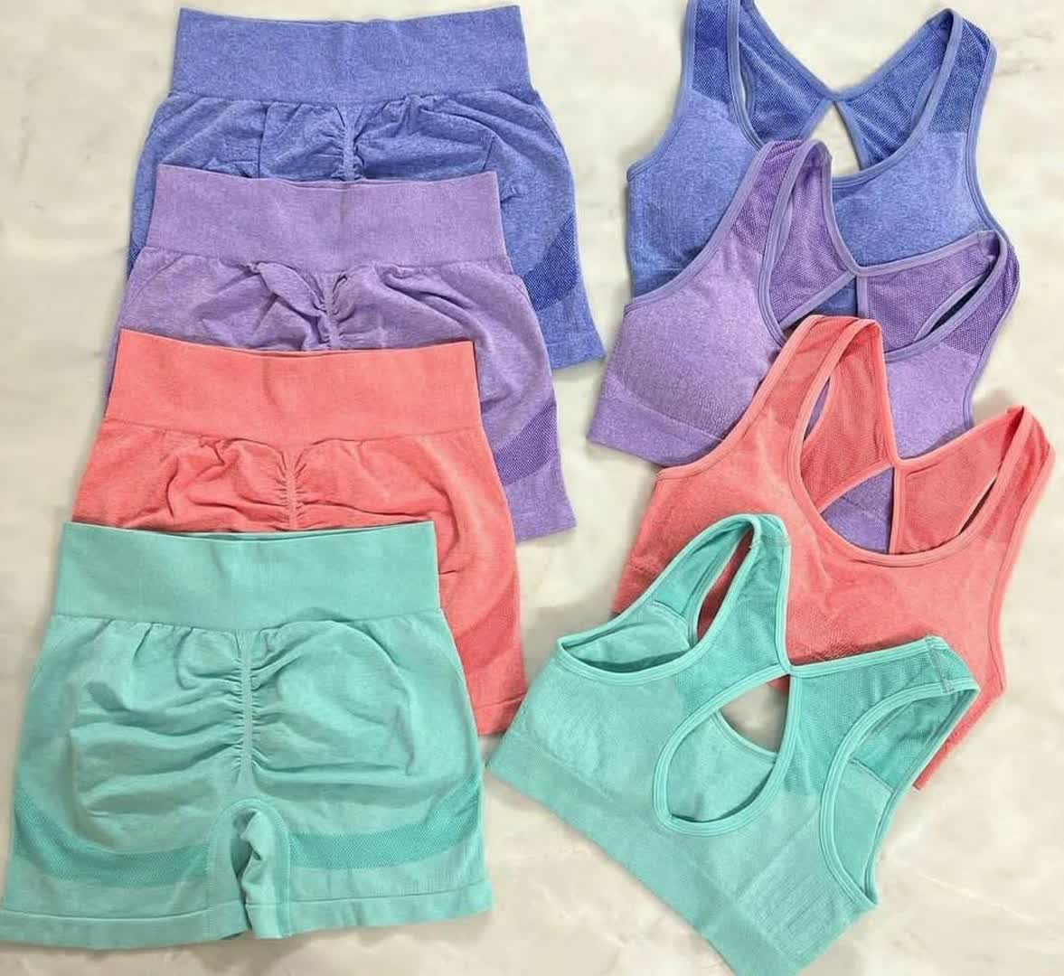 ست نیم تنه و شورت ورزشی و اسپرت زنانه و دخترانه